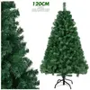 ALIGHTUP Sapin de Noël Artificiel en PVC, 120cm avec 230 Branches & Support en Fer,Vert