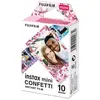 Film papier photo instantané Fujifilm Instax mini Confetti - Pack de 10