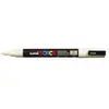 Uniball Marqueur Pte conique fine POSCA PC3M 0,9 - 1,3mm Ivoire