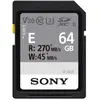 Sony - sdxc e series 64GB uhs-ii Class 10 U3 V30 (SFE64A.AE)