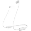 Sony WI-C200 Ecouteurs intra-auriculaires sans fil type tour de cou, Blanc