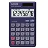 Casio SL-300VER Calculatrice de poche bleu Ecran: 8 solaire, à pile(s) (l x H x P) 70 x 7.5 x 118.5 mm