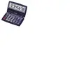 Casio SL-100VER Calculatrice de poche bleu Ecran: 8 solaire, à pile(s) (l x H x P) 91 x 9.4 x 110.5 mm