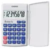 Calculatrice scolaire primaire Casio Petite FX LC-401LV-WE Blanc