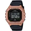 Casio Montre Homme Casio  - W-218HM-5BVEF Bracelet Résine Noir