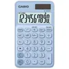 Casio SL-310UC - Calculatrice de poche - 10 chiffres - panneau solaire, pile - bleu clair
