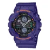 Casio Montre Mixte Casio G-Shock GA-140-6AER -  Bracelet Résine Violet
