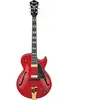 Ibanez GB10SEFM-SRR Sapphire Red Guitare semi-acoustique