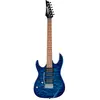 Ibanez GRX70QAL-TBB - Guitare électrique gaucher - Transparent blue burst