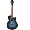 Ibanez AEG50-IBH Indigo Blue Burst Guitare Jumbo acoustique-électrique