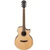 Ibanez AE275BT-LGS Natural Low Gloss guitare folk électro-acoustique baryton