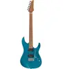 Ibanez MM1-TAB - Guitare électrique Martin Miller Signature - Transparent Aqua Blue (+étui)