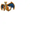 OEM Peluche Pokémon - Charizard Dracaufeu Orange 25cm