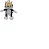 OEM Peluche Super Mario - Princesse Peach Chat Noir 21cm