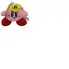 OEM Peluche Pendentif Kirby - Chapeau Jaune 8cm