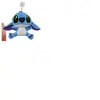 OEM Peluche Pendentif Stitch avec Ventouse - Bleu & Blanc 12cm