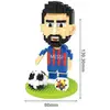 Puzzle 3d Messi, figurine joueur de football, blocs de jouets miniatur...