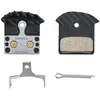 Paire de plaquettes de frein métalliques J04C avec ailettes Shimano BR