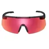 Lunettes Shimano S-PHYRE noir mat avec verre Ridescape Road rouge
