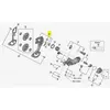 Porte-galets pour dérailleur extérieur Shimano XTR M9120 boîte longue