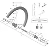 Rayons gauche Shimano WH-R9270-C50-TL-R
