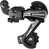 CYCLING_EQUIPMENT Dérailleur arrière Shimano Tourney RD-TY21-B-GS - noir - 6 vitesses - Homme - Adulte