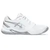 Chaussures de tennis femme Asics Gel-Dedicate 8 Blanc 40 1042A237 - 101