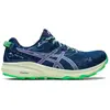 Chaussures de trail running asics fuji lite 3 bleu vert femme