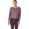 Asics Nagino Run Long Sleeve Top Femme Mauve