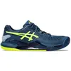 Asics Homme Gel-Resolution 9 Sneaker, Mako Blue Safety Yellow, 46 EU