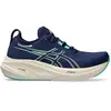 ASICS Femme Gel-Nimbus 26 Sneaker, Blue Expanse/Aurora Green, 38 EU