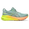 Chaussures ASICS Gel Kayano 31 Paris bleu clair jaune orange femme - 37
