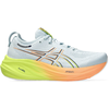 Chaussures ASICS Gel Nimbus 26 Paris bleu clair jaune orange femme - 42