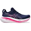 Asics Femme Gel-Nimbus 26 Sneaker, Blue Expanse Bold Magenta, 39.5 EU