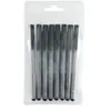 Marqueur calibré multiliner manga copic noir 8 pièces - copic