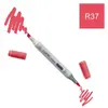 Copic Ciao R37, Carmine, Twin Marker avec Une Pointe Moyenne et Une Pointe Brush