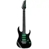 Pas de marque Ibanez Steve Vai UV70P-BK - Noire - Guitare électrique 7 cordes (+ étui)