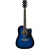 Ibanez PF15ECE-TBS Transparent Blue Sunburst - Guitare électro-acoustique