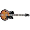 Ibanez AF75-BS - brun dégradé - Guitare électrique ½ caisse