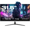 JAPANNEXT Écran PC Gaming 31,5 IPS WQHD 165Hz 1ms JN-IPS3150WQHDR165