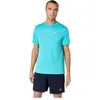 ASICS Core  Maillot de course Hommes - turquoise, Taille L