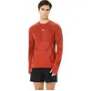 ASICS Road Seamless Maillot de course Hommes - rouge foncé, Taille XXL