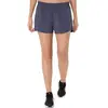 ASICS Core 4in Short De Running Femmes - Bleu Gris, Taille L