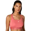 ASICS Road Compression Soutien-gorge sport Femmes-corail, Taille XS