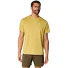 ASICS Core Tee Maillot De Course Hommes - Jaune Lemon, Taille XL
