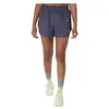 ASICS Nagino 4in Short De Running Femmes - Bleu Gris, Bleu, Taille XL
