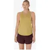 ASICS Road Tank Maillot De Course Femmes - Jaune Lemon, Taille L