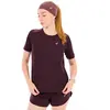 ASICS Road Tee Maillot De Course Femmes - Rouge Foncé, Taille XS