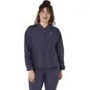 ASICS Nagino Run Veste Running Femmes - Bleu Gris, Bleu, Taille L