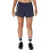 Short asics icon 4in bleu femme